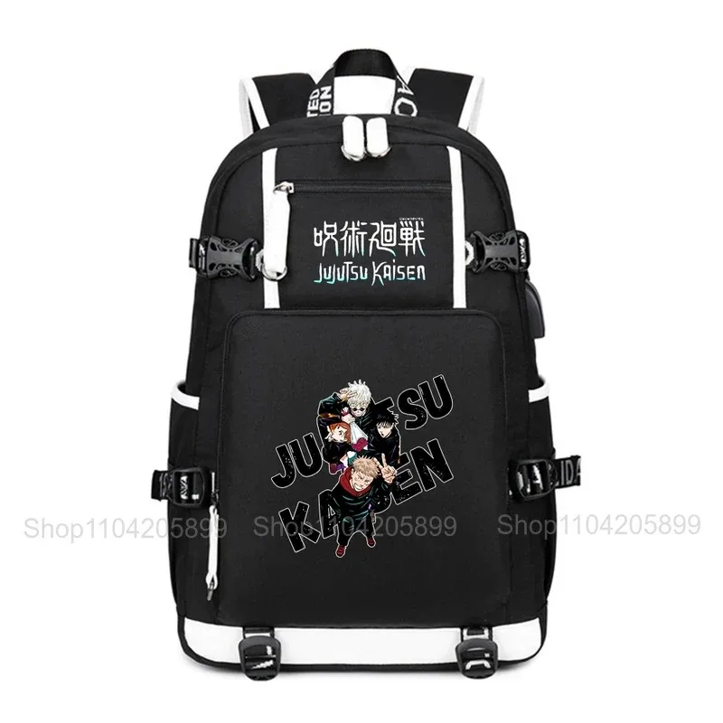 sac à dos jujutsu kaisen, mochila anime, cartable pour étudiants et adolescents, sacs d'école pour garçons et filles, grand sac à dos de voyage quotidien, cadeau