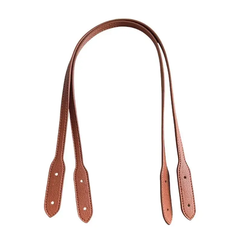 sangles de sac avec rivets, longueur 72cm, sangle de poignée en cuir pu, sangle de sac à bandoulière détachable, accessoires de remplacement pour sac diy, 2 pièces
