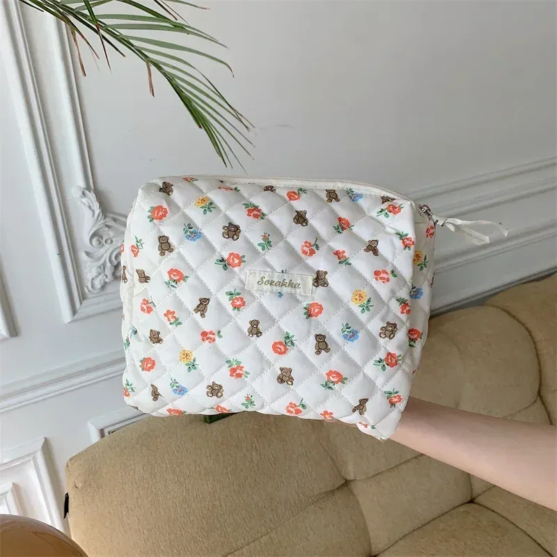 sacs à cosmétiques de grande capacité pour femmes, étuis décontractés pour dames, petit sac de rangement avec fermeture éclair, pochette de voyage pour femme, petits sacs à main