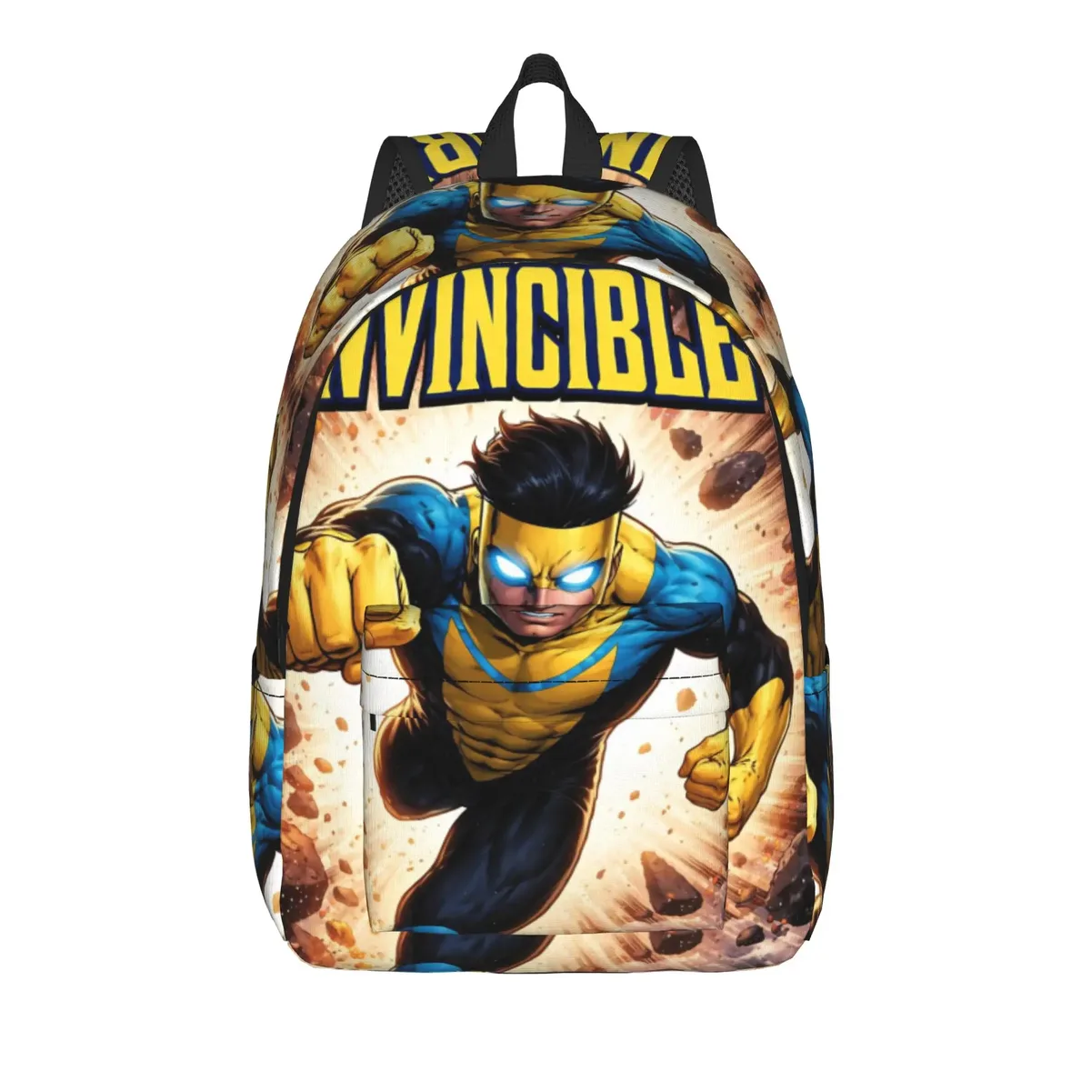 sac à dos invincibles comic fashion pour hommes et femmes, sac à bandoulière pour ordinateur portable, pour le sport, la randonnée, les voyages