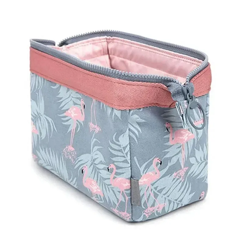 nouvelle mode sac cosmétique femmes étanche flamant sacs de maquillage organisateur de voyage kits de toilette