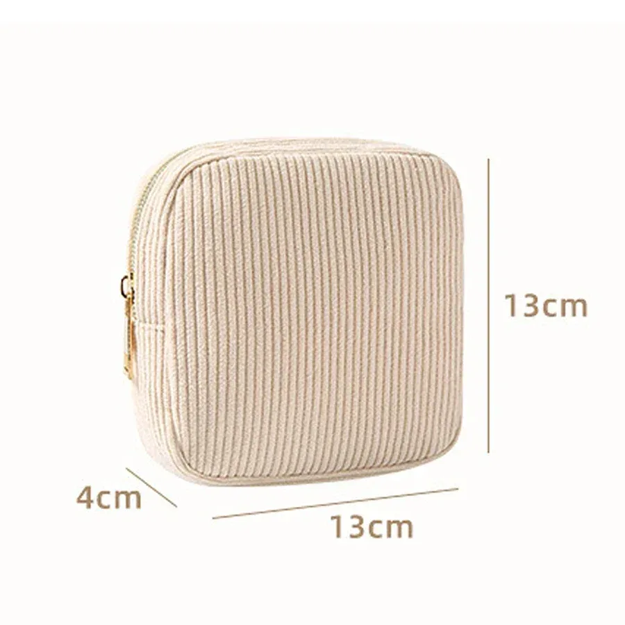 étui pour serviettes hygiéniques, maquillage à la mode, rouge à lèvres, mini pochette de rangement de cosmétiques pour femmes, sacs d'organisation de voyage, petite pochette 2025