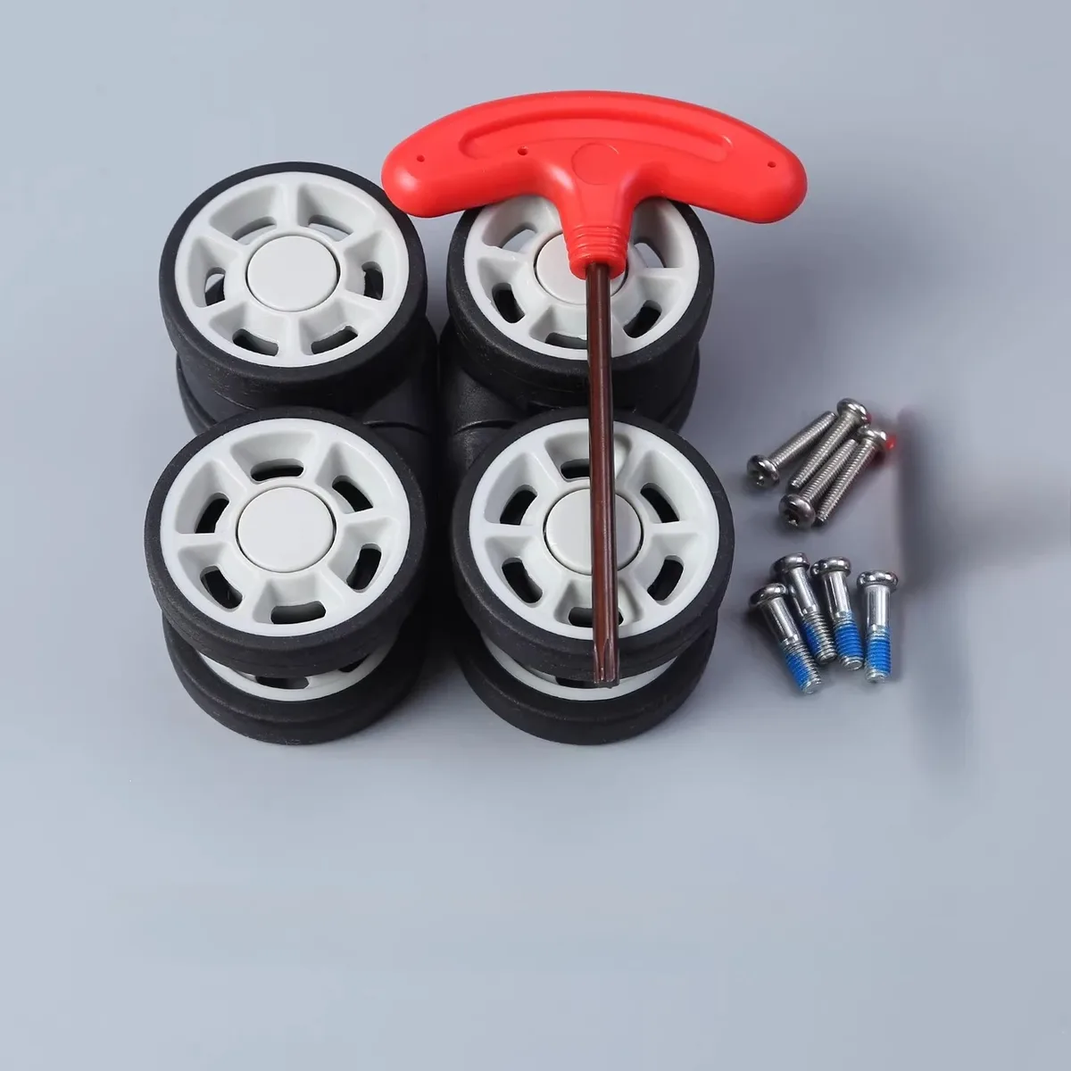 accessoires de valise adaptés aux roues de valises rimowa, remplacement, réparation de valises de voyage, roulettes universelles à roulement fluide