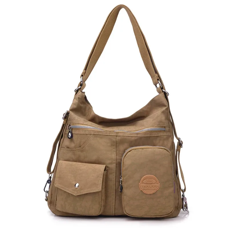 style preppy femmes sac à dos en nylon sacs d'école naturels pour adolescent décontracté femme sacs à bandoulière mochila voyage bookbag sac à dos