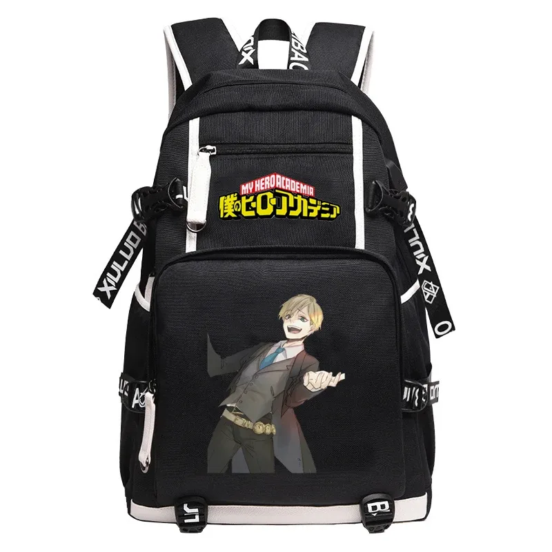 grand sac à dos anime oxford pour adolescentes, sac de voyage étanche, sac à dos bakugou katsuki pour hommes