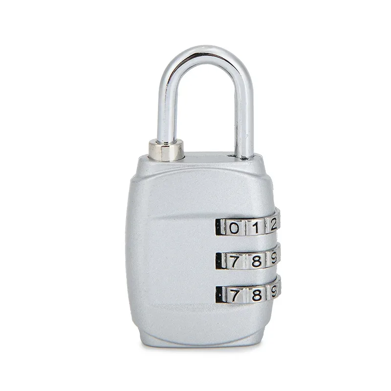 mini cadenas à combinaison à 3 chiffres en alliage de zinc, disponible en plusieurs couleurs, serrure à code de sécurité pour bagages, valises, sacs à dos, tiroirs et armoires