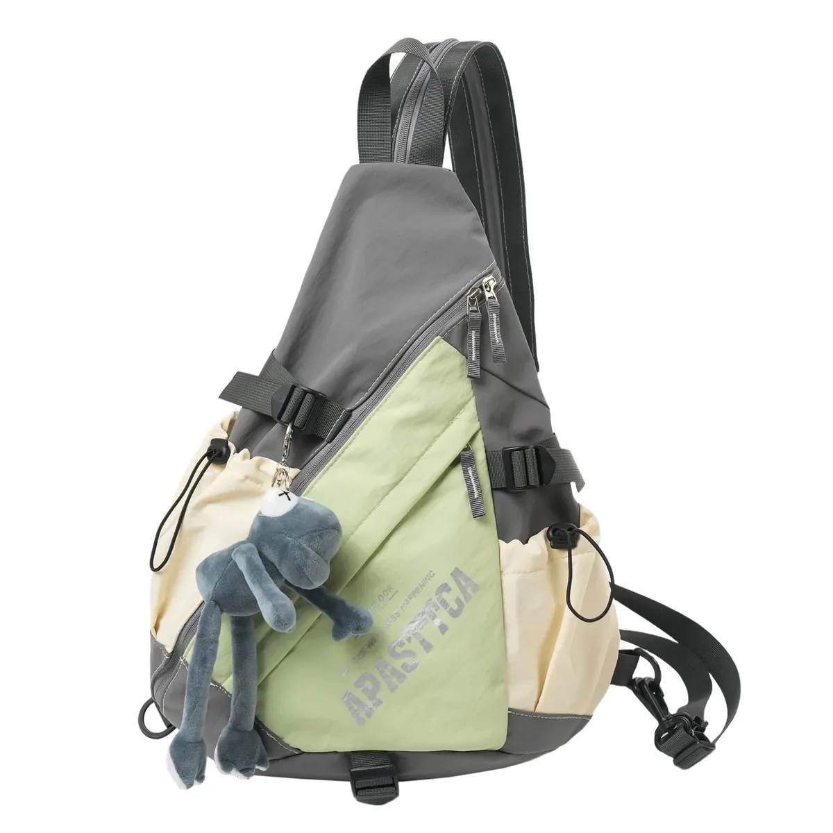 sac à dos de voyage et de camping en plein air, sac tactique multifonctionnel imperméable, sac bandoulière de moto, sac de poitrine de sport grande capacité
