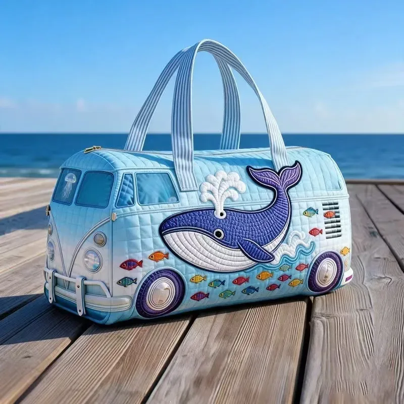30 styles de sacs de voyage matelassés imprimés en 3d, cadeaux tendance, sacs à main pour la randonnée et le camping, sacs fourre-tout décontractés, sacs de sport de plage, sacs d'entraînement