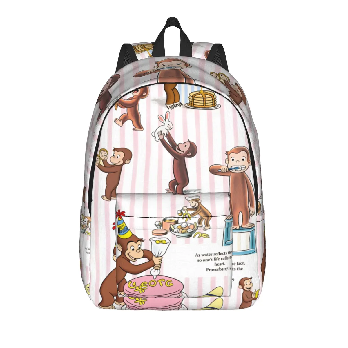 sac à dos multifonctionnel curious george, sacs à dos de trekking, sacs à dos colorés pour étudiants, sacs souples pour lycéens, style sac à dos