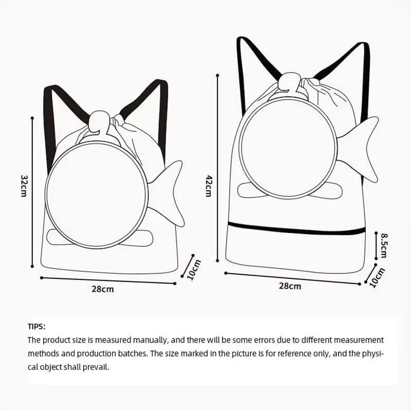 sac de natation étanche avec compartiment à chaussures, sac de plage, sac de sport, sac de rangement sportif étanche, sac à dos sec, imprimé dessin animé, piscine