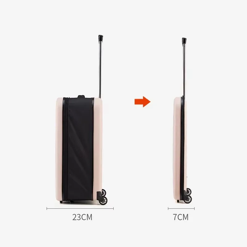 sac trolley pliable observateur pour voyage d'affaires, valise sв, coffre à la mode, cadeau, nouvelle arrivée, 20 ", 24"