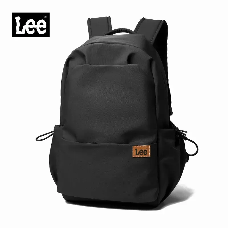 sac à dos pour ordinateur portable de grande capacité unisexe lee, sac d'école pour femmes, hommes, collégiens, étudiants, sac de voyage en plein air