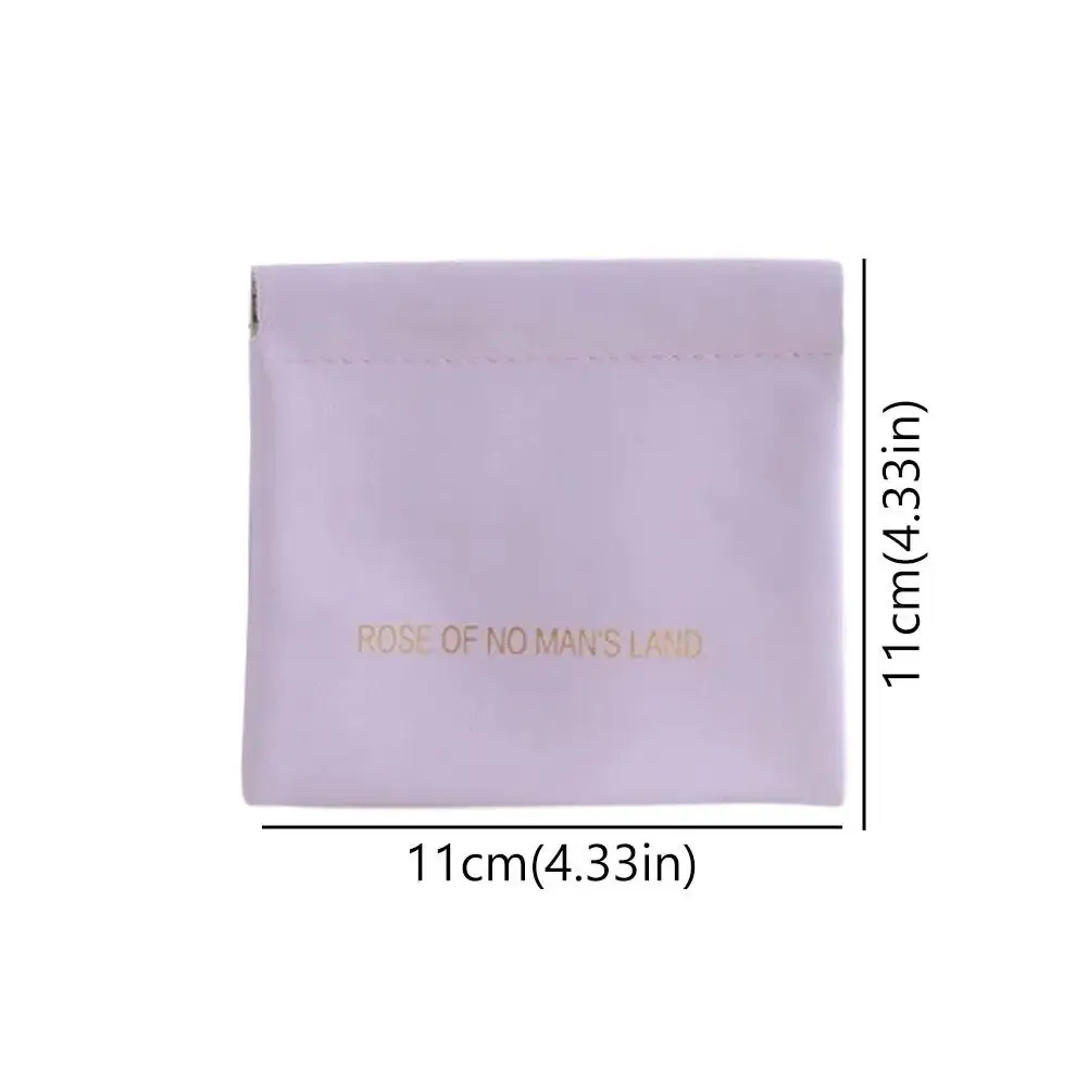 pochette de voyage imperméable en cuir pu végétalien pour cosmétiques, mini sac de rangement pour écouteurs et câbles de charge, organiseur de maquillage