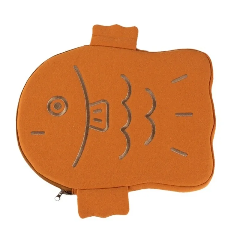housse pour ordinateur portable en forme poisson mignon, étui pour ordinateur portable 11'' 13'', étui transport pour