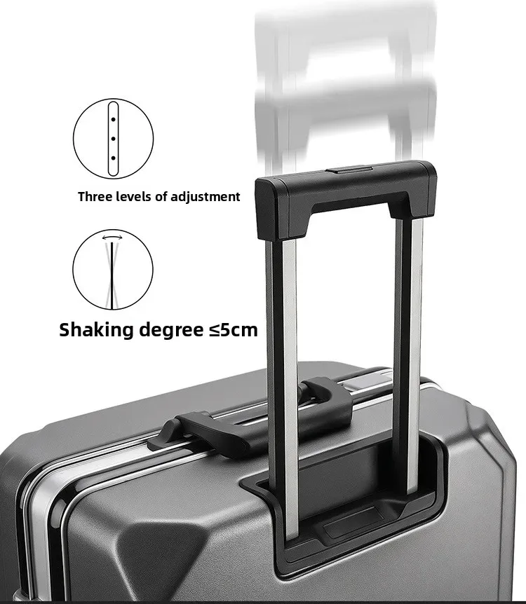 valise à roulettes prix usine avec compartiment pour ordinateur portable, étanche et antivol