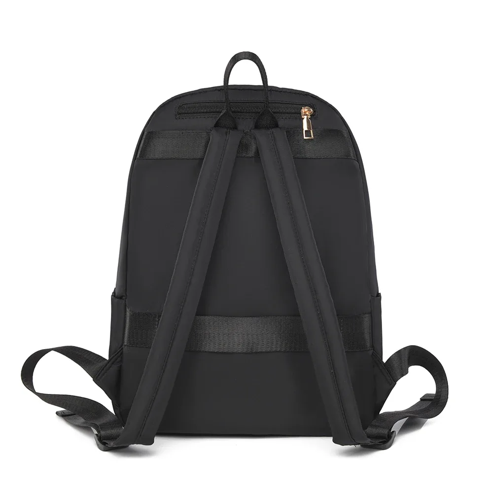 sac à dos à la mode en tissu oxford pour femmes, sac à dos de banlieue simple de grande capacité, sac pour ordinateur portable 13.3, sac à bandoulière, sac de voyage