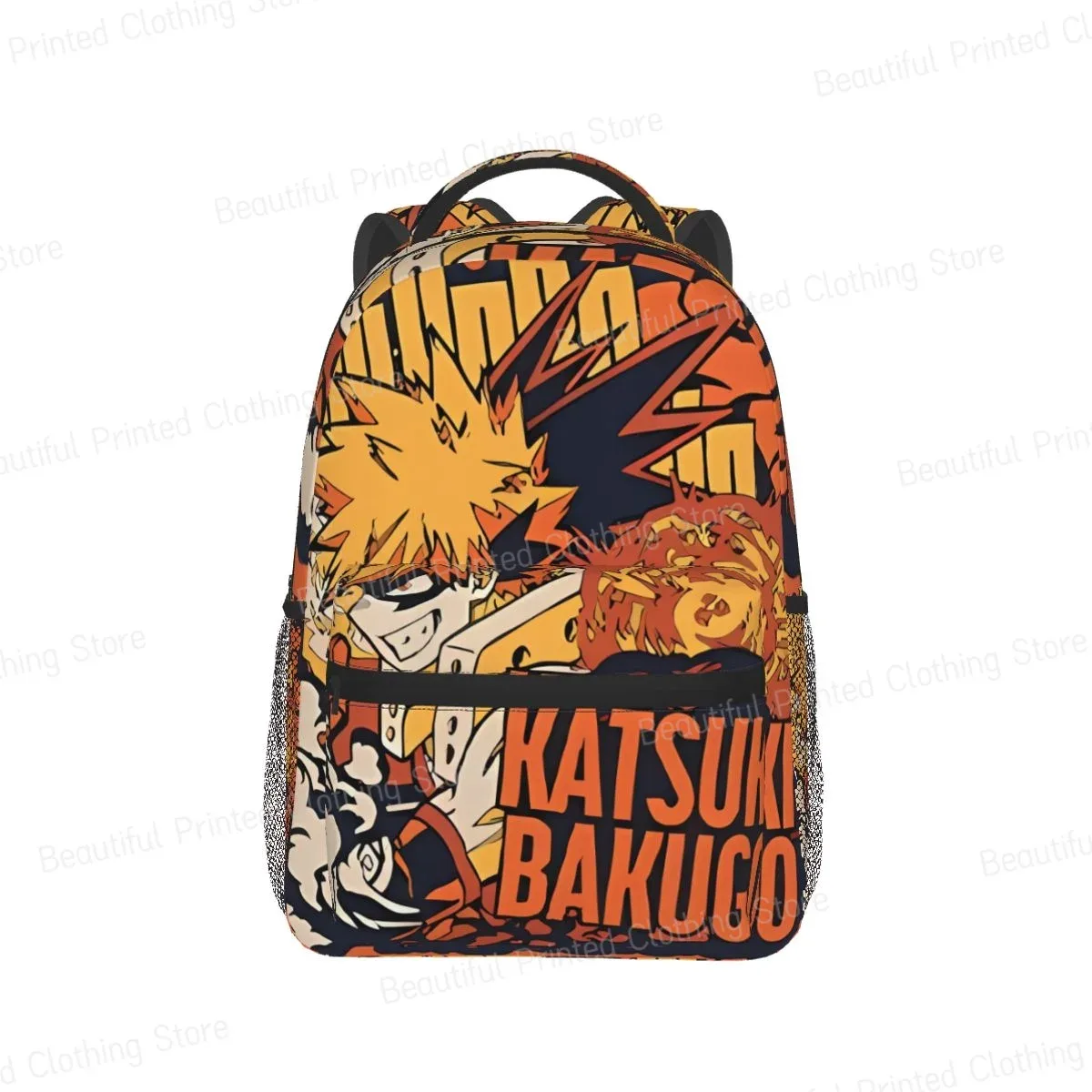 bakugo katsuki-sac à dos portable polyvalent pour cyclisme, loisirs, ordinateur, école, adolescent