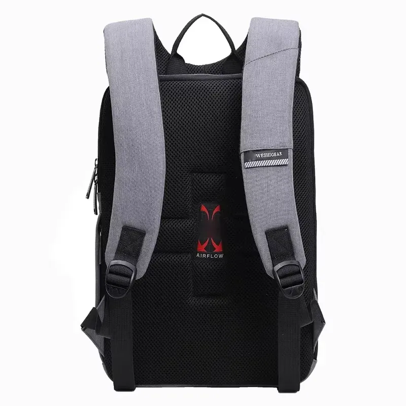 sac à dos pour ordinateur portable 14/15 pouces pour hommes, mince et décontracté, ultra léger, étanche, adapté aux entreprises