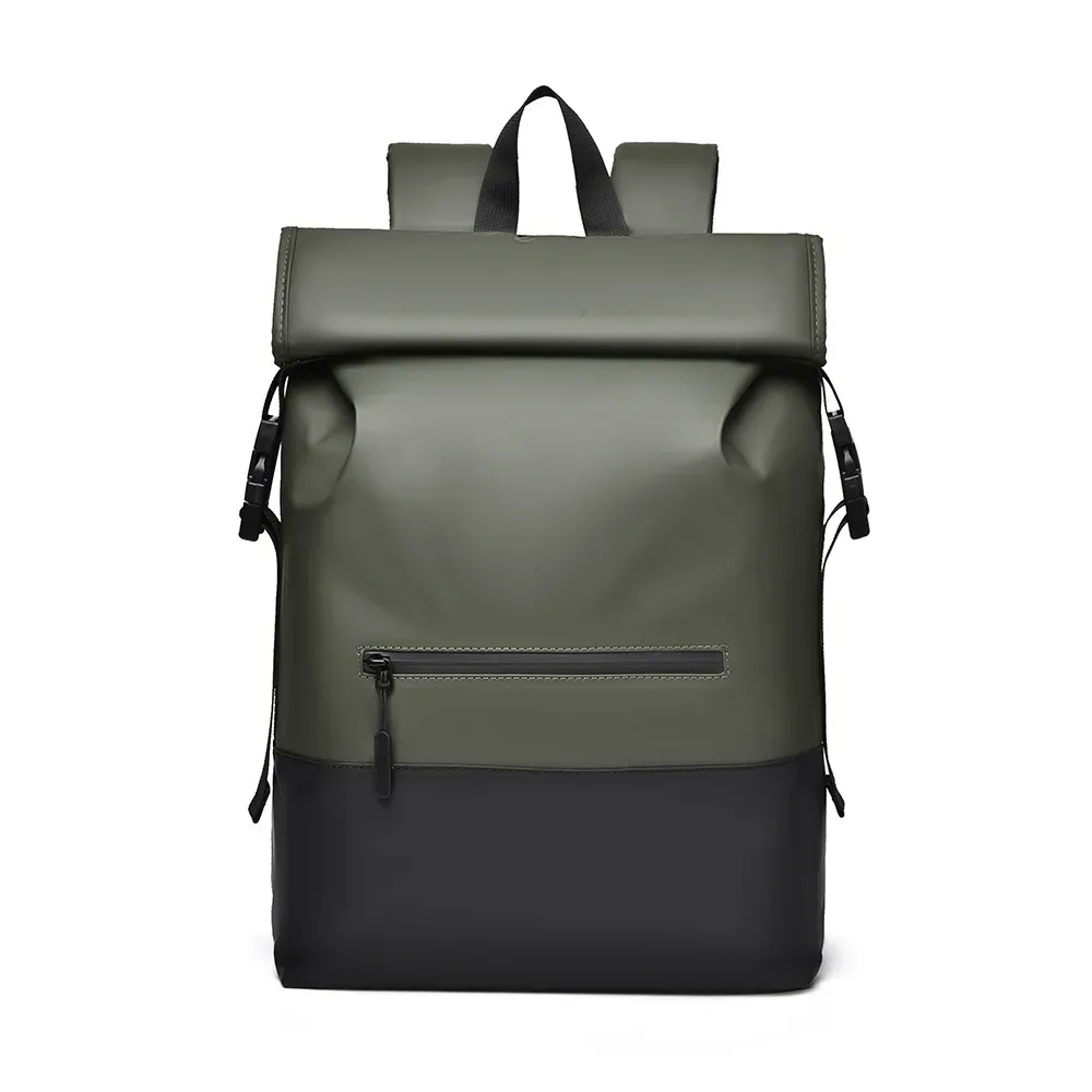 sac à dos de luxe pour hommes, haut de gamme, voyage d'affaires, grande capacité, design à roulettes, double épaule