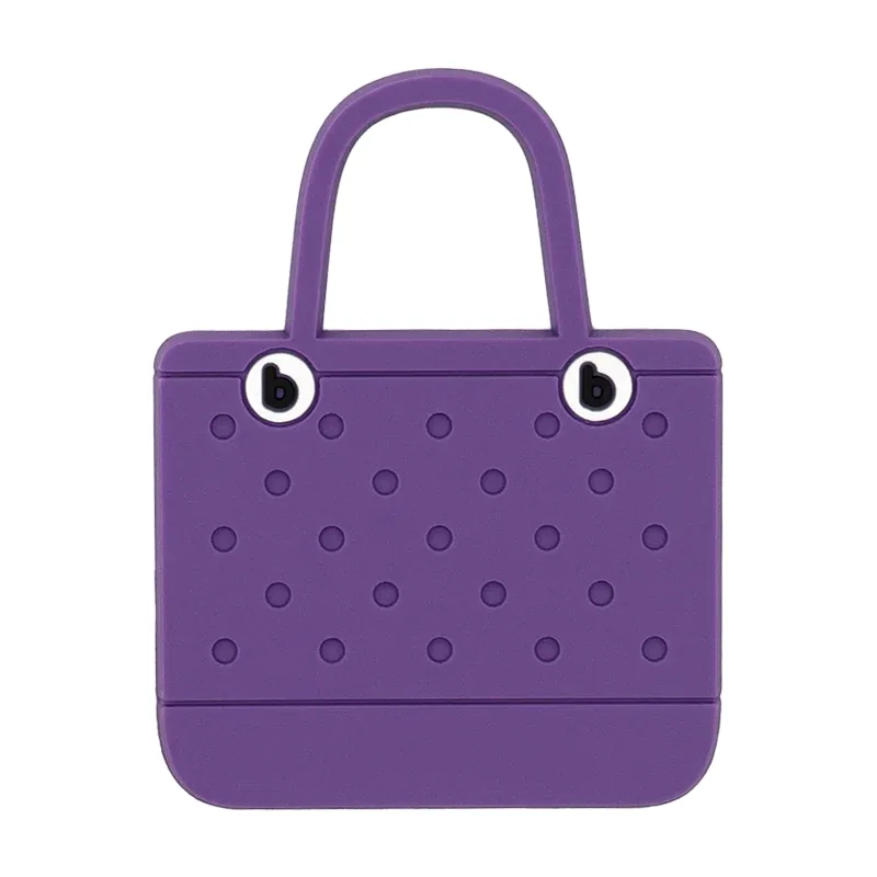 momlife-breloques colorées en pvc pour sac à main pour femme, accessoires de sac à main, sac fourre-tout, décorations de sac à main, style tendance, 1pc