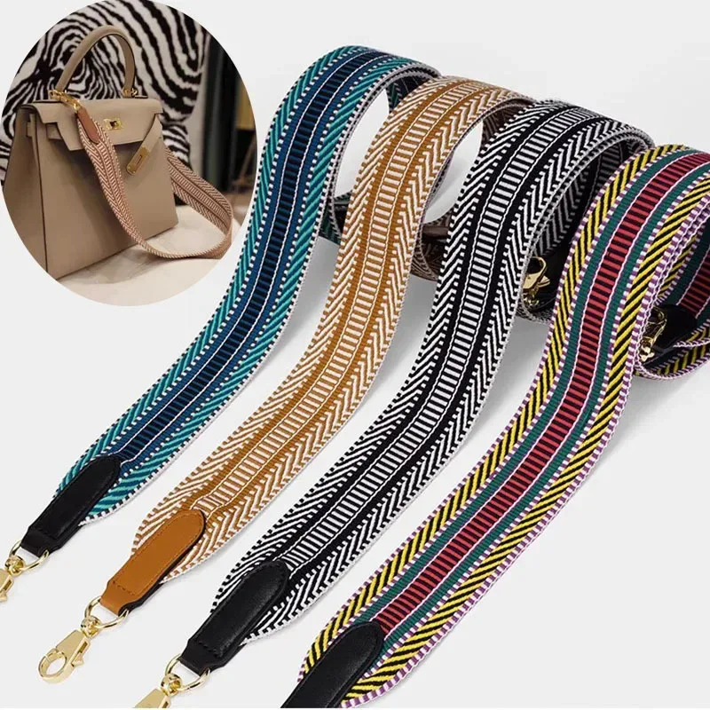 Herbag – sangle en toile épaisse réglable, sac Kelly, sac à bandoulière, accessoire, sangle unique, sangle de transport diagonale