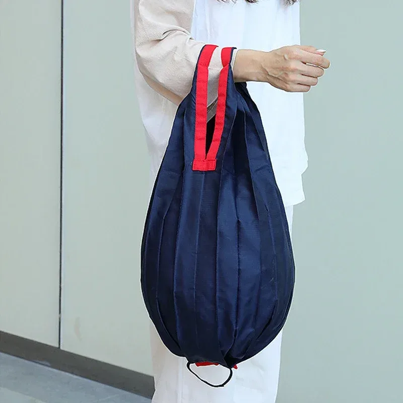 Sac de courses écologique imperméable, sac à main pliable de grande capacité, sacs d'organisation pour la maison, sac de voyage portable