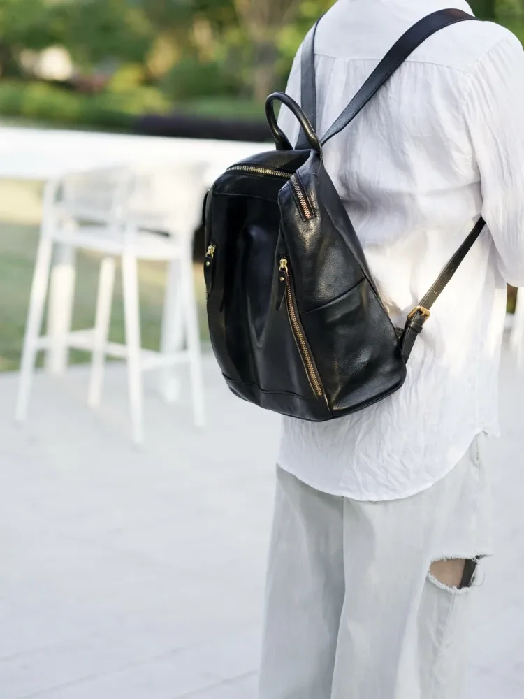 pndme créateurs de mode à la main en cuir véritable dames sacs à dos week-end voyage fête luxe en cuir de vache cartable pour femmes