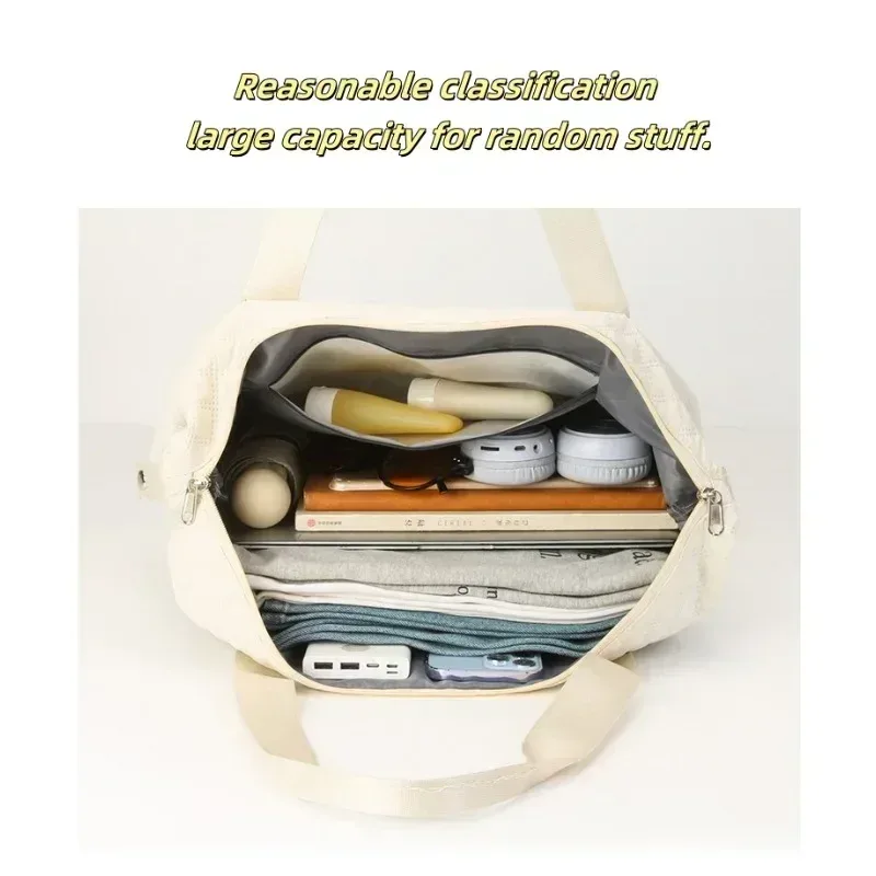 sac de rangement observateur et pliable de grande capacité, sacoche à roulettes universelle pour voyage, dehors, yoga, mathiation sèche