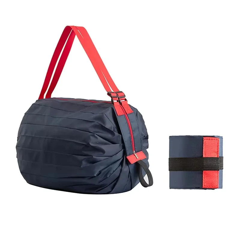 Sac de rangement pliable avec poignée, sacs à main de voyage portables camouflage, sac de courses de grande capacité pour l'extérieur