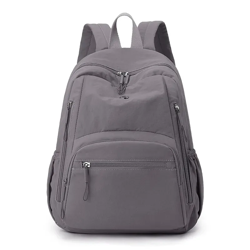 nouveau tissu en nylon imperméable léger grande capacité sac à dos à bandoulière série bouffante simple marée de déplacement dames sacs à bandoulière