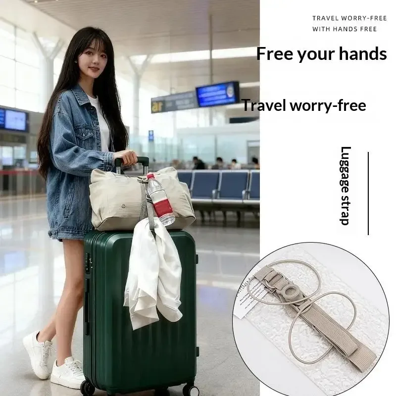 sangle de bagage multifonctionnelle réglable avec porte-bouteille pour les voyages, les affaires et les trajets quotidiens