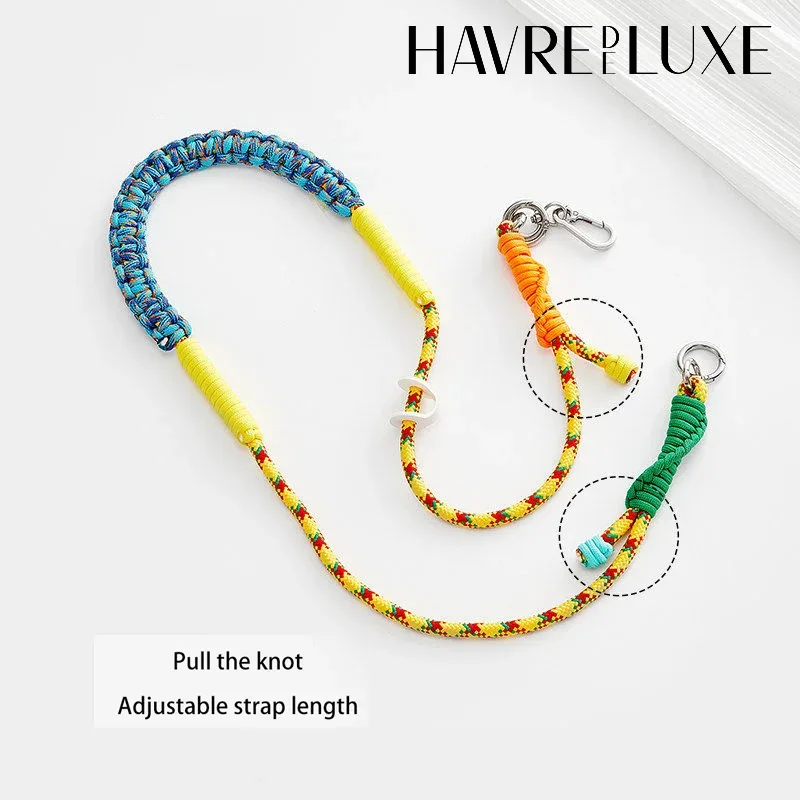 bandoulière tressée pour trousse de toilette, bandoulière couleur croisée, accessoire de sac tendance et durable, idéal pour sac cadeau