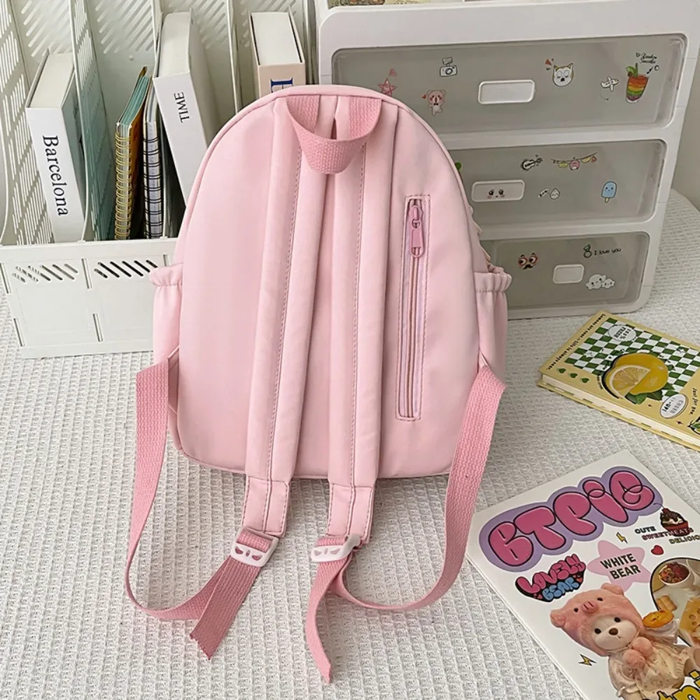 sac à dos étudiant mignon et imperméable, grande capacité, multi-poches, sac à bandoulière, mini sac à dos de loisirs pour filles