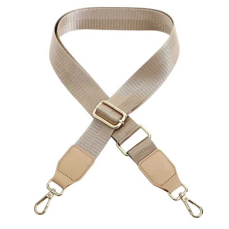 bandoulière o sac ceinture réglable sac à bandoulière poignée tissé polyester sac bandoulière couleur unie simple sac à bandoulière poignée