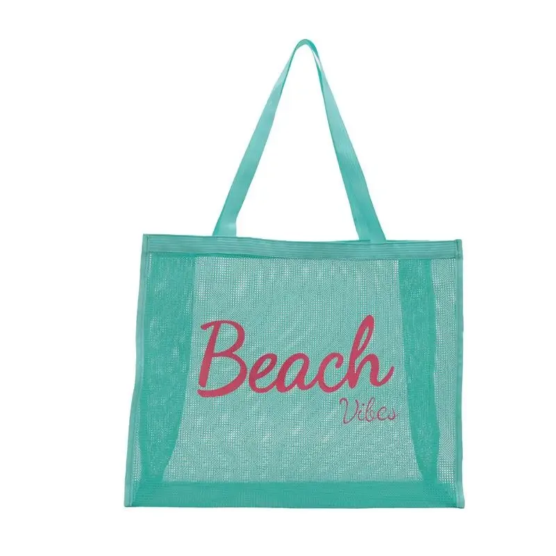 sac fourre-tout en maille pour femmes, grand sac de shopping réutilisable, durable, pour la piscine, le fitness et les voyages