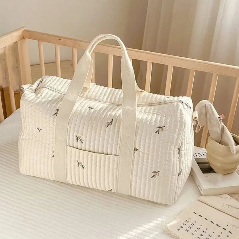 sac de voyage de grande capacité, sac de sport multifonctionnel ours de dessin animé, sac de voyage pliable à fleurs douces, mignon sac de maman