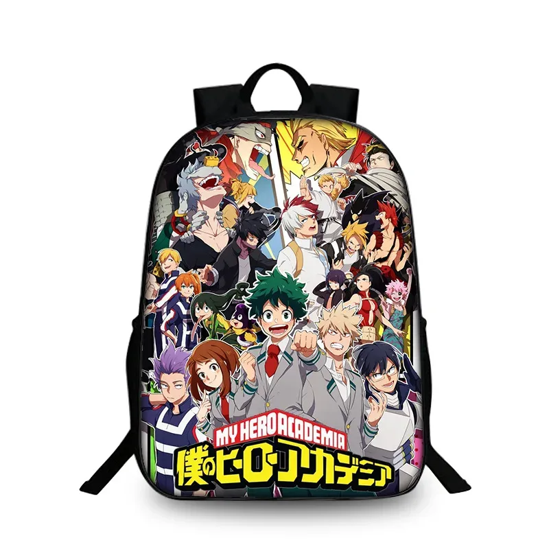 sac à dos my hero academy pour élèves du primaire et du secondaire