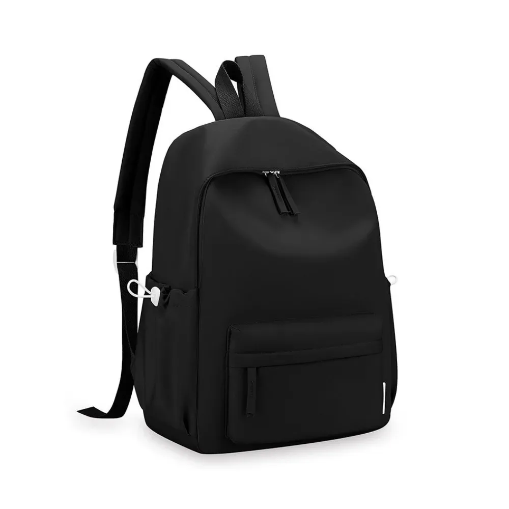 sac à dos portable de petite taille, couleur unie, style coréen, sac à main, sac à bandoulière pour étudiant, sac à dos décontracté de couleur unie pour homme
