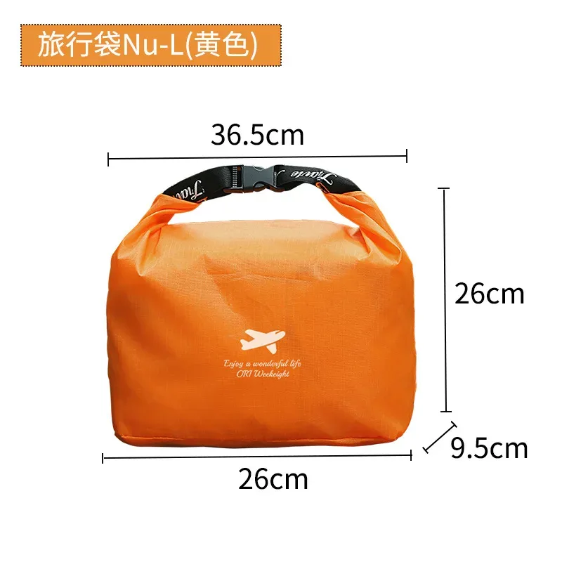 sacs de rangement de voyage à enroulement, en oxford 420d, imperméables, pour équipement de camping et de randonnée, anti-salissures, vert transparent