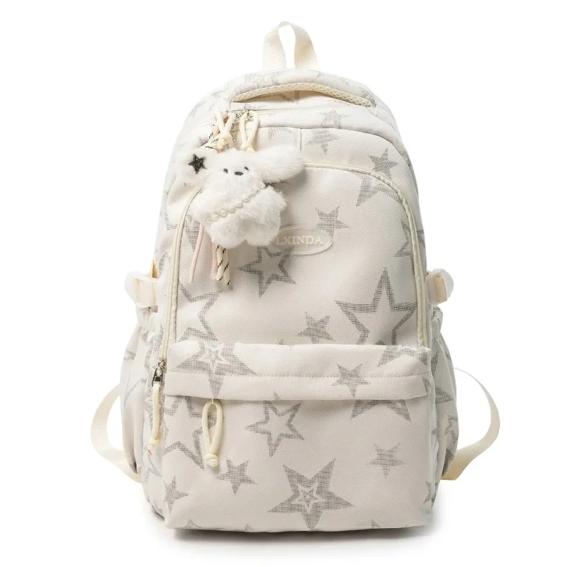 sac à dos scolaire grande capacité pour filles, tendance et esthétique, pour l'université, sac à dos pour ordinateur portable, mochilas escolares