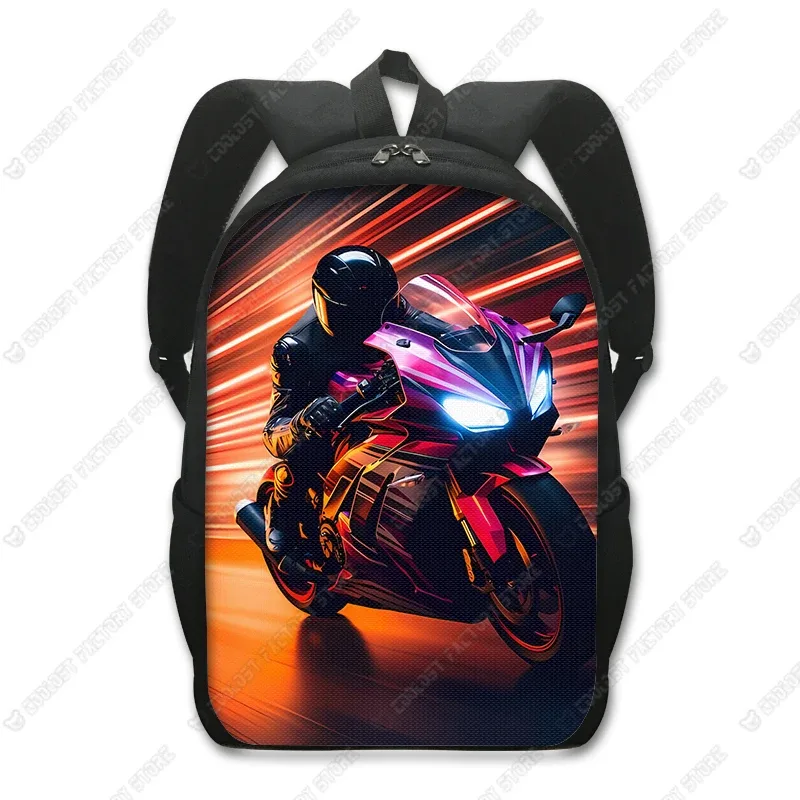 sac à dos de course pour hommes et femmes, sac à dos punk, sac de voyage hurbike, sacs d'école pour enfants, sac à dos pour adolescent, sac pour ordinateur portable, voiture, moto