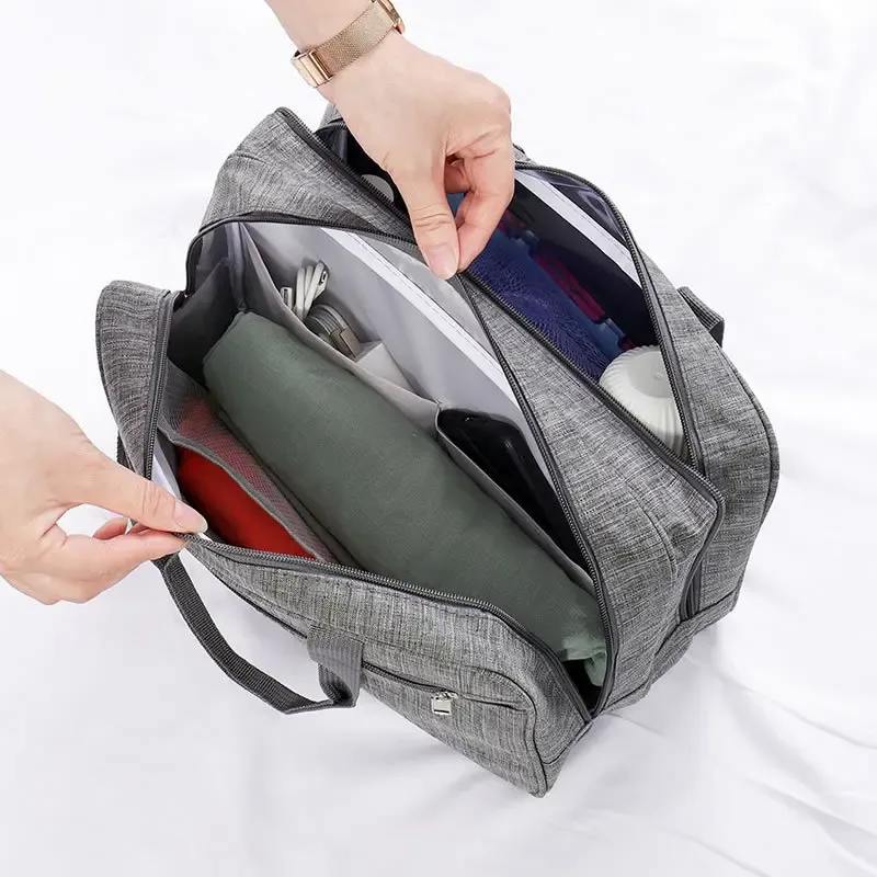 sac de plage pour la natation, séparation sec/humide, unisexe, léger, portable, imperméable, sac de rangement pour équipement de fitness et articles de toilette.