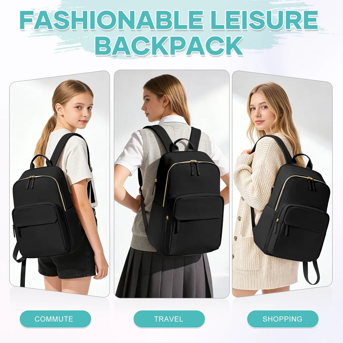 sac à dos de voyage pour femmes, sacs à dos élégants pour filles, sac à dos décontracté pour filles, sac à dos pour ordinateur portable de week-end, sac à dos scolaire pour filles d'université