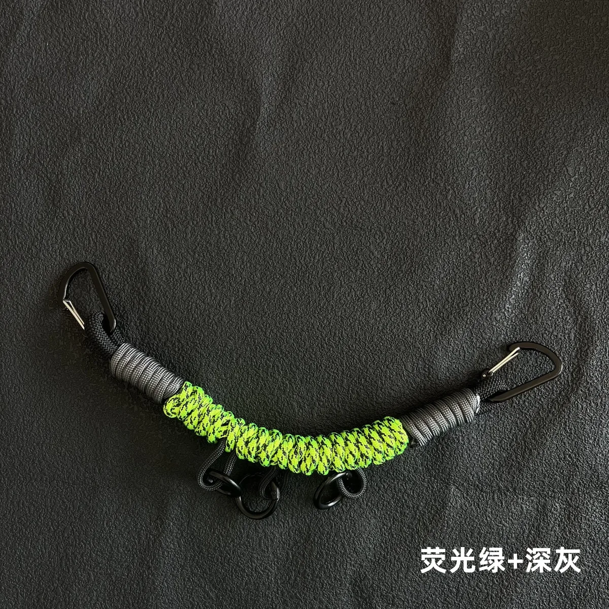 accessoires de sangle de sac multifonction en paracorde tressée à la main pour modification tactique extérieure diy, corde de suspension pour sac à dos