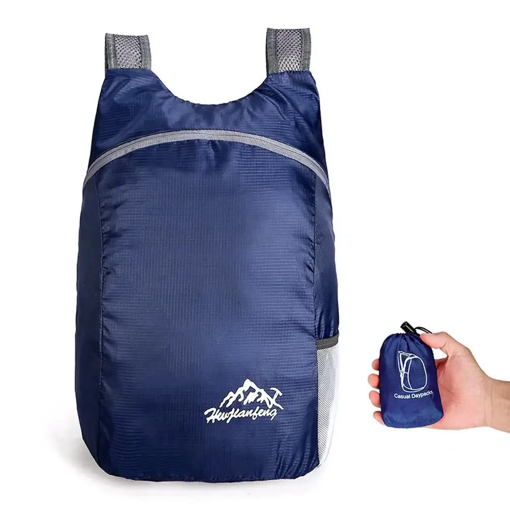 sac à dos pliable portable, sac de montagne pliable, ultraléger, pour l'escalade en plein air, le cyclisme, les voyages, la randonnée, sac à dos de jour