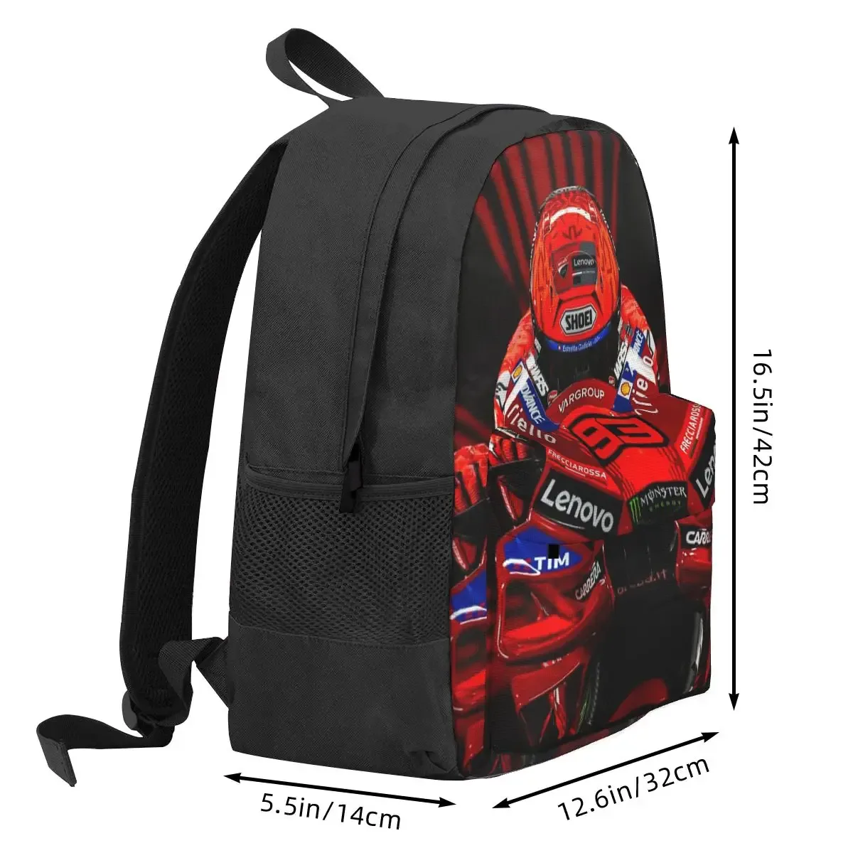 moto marc marqueze 93 sacs à dos garçons filles bookbag grande capacité étudiants sacs d'école ordinateur portable sac à dos sac à bandoulière