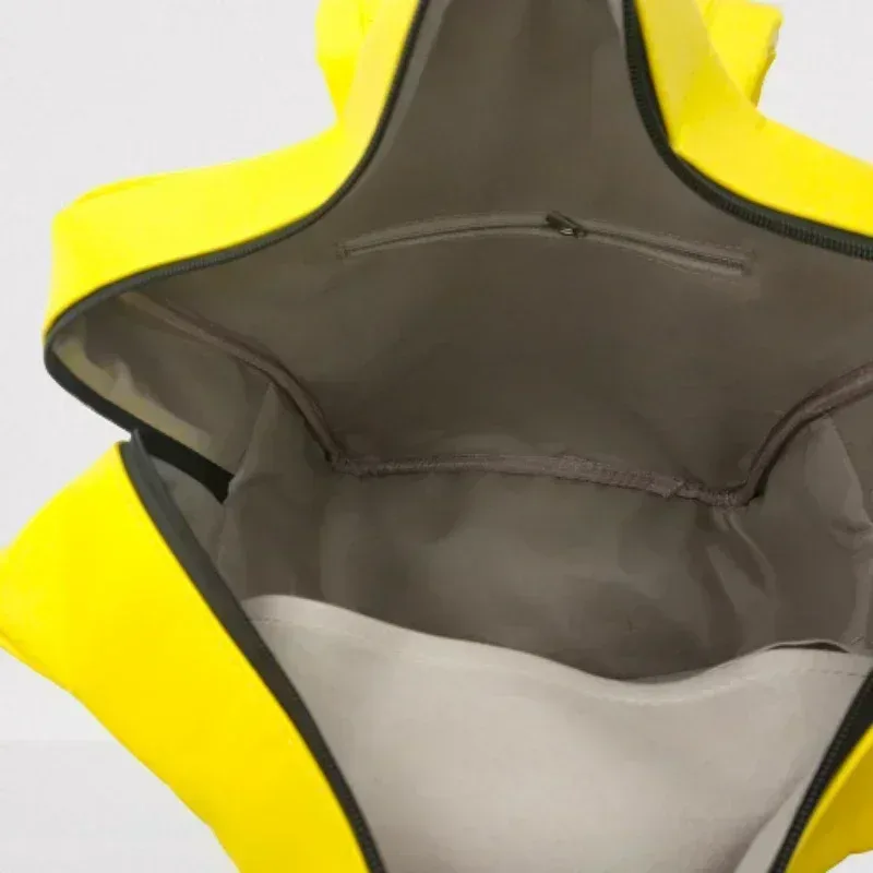 sac à dos étoile jaune en cuir pu, sac à bandoulière mignon pour adolescente kawaii, cartable pour femmes, sac à dos y2k épicé pour fille, sac à dos de voyage