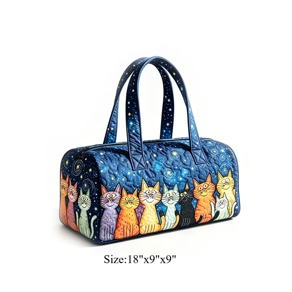 sac de voyage matelassé géométrique ethnique bohème, sac de week-end coloré à imprimé aztèque avec poignées, sac fourre-tout pour festival
