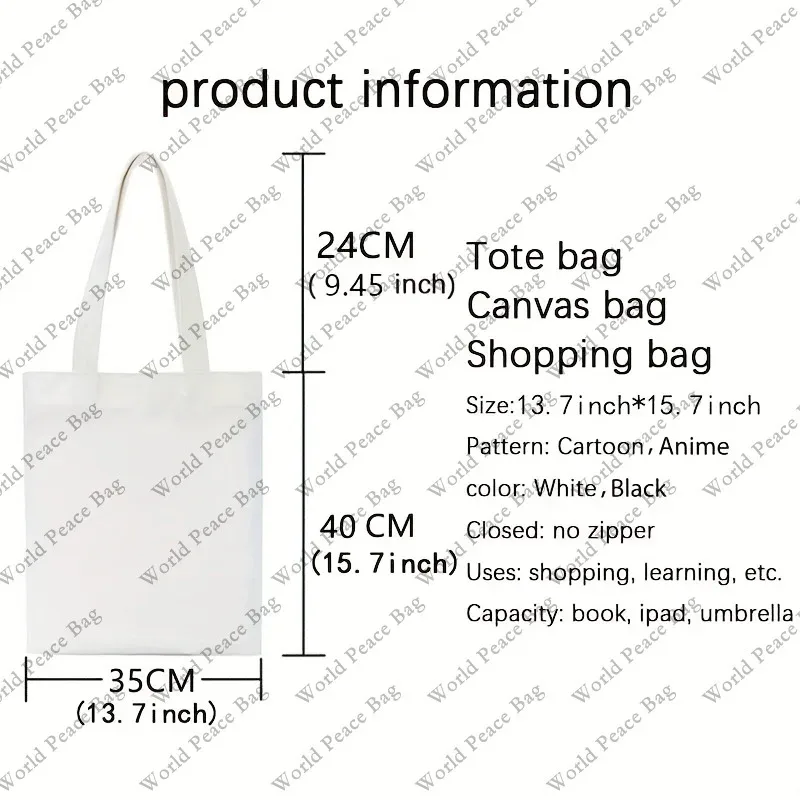 sac fourre-tout papillon mignon à motif de tentation, sac fourre-tout cadeau pour fans de kpop, sac à bandoulière décontracté en toile à la mode, sac de shopping