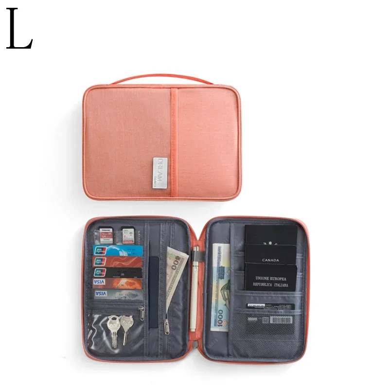 packs de passeport portefeuille porte-passeport familial multi-fonctionnel étui à documents organisateur accessoires de voyage sac à documents porte-carte